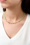 Heliophilia Silver Collar de Metal Multicolor con Acabado Lacado